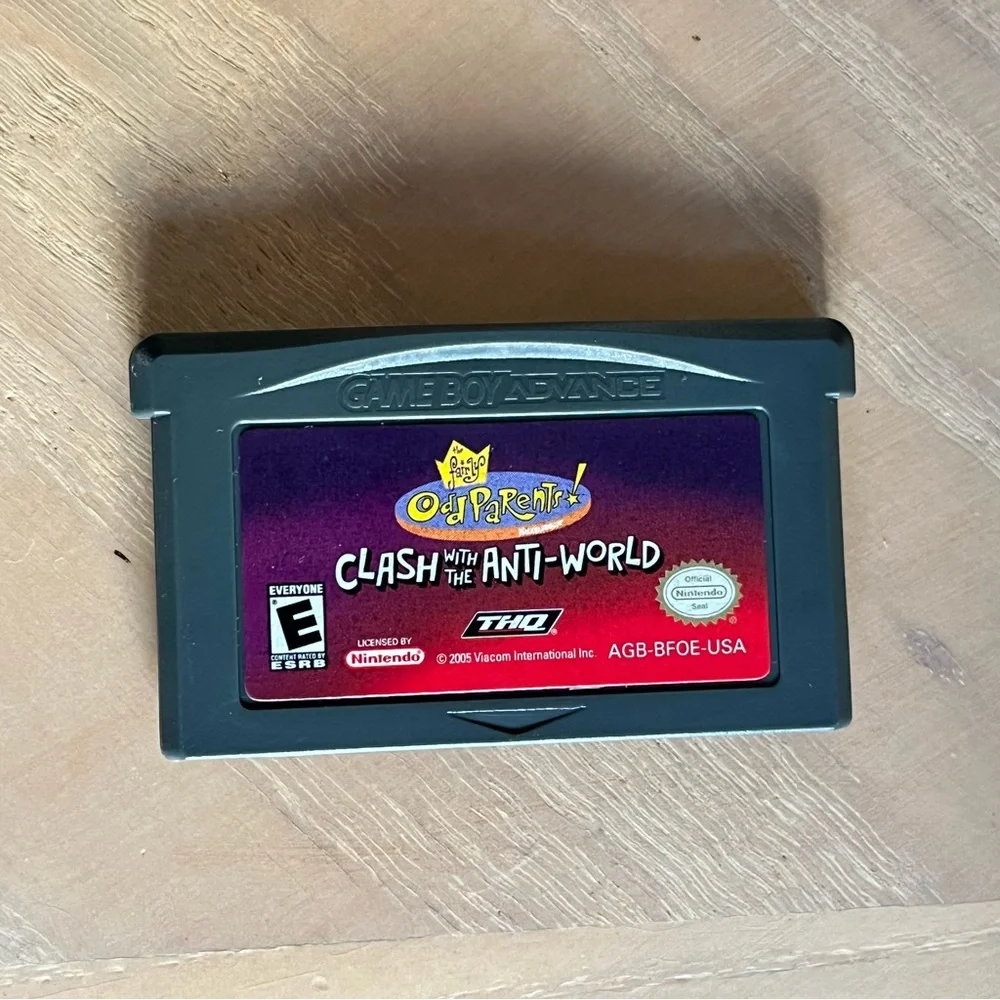 THE FAIRLY ODDPARENTS: Clash With The Anti-World Game Boy Advance GBA Video Game